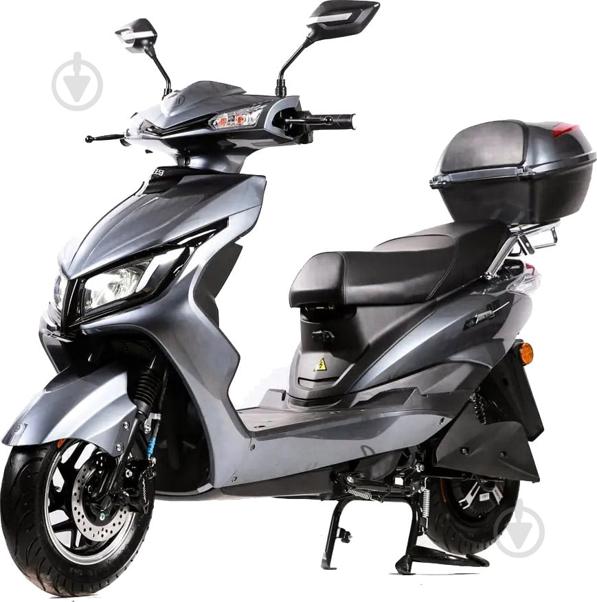 Электроскутер Aima Big Bull Gray - фото 2