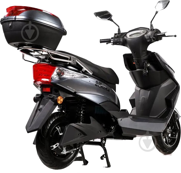 Электроскутер Aima Big Bull Gray - фото 8