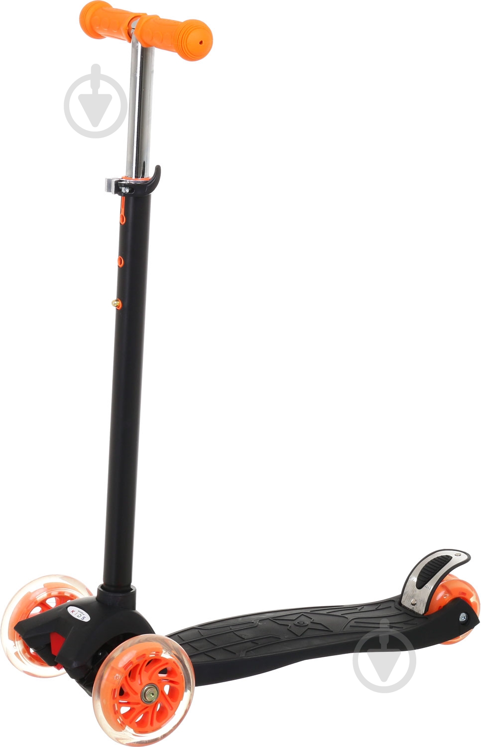 Самокат MaxxPro kids дитячий чорний LS306/maxi/black - фото 1