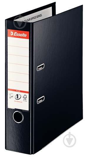Папка-реєстратор No.1 Power Plus 80 мм чорна 81187 Esselte - фото 1