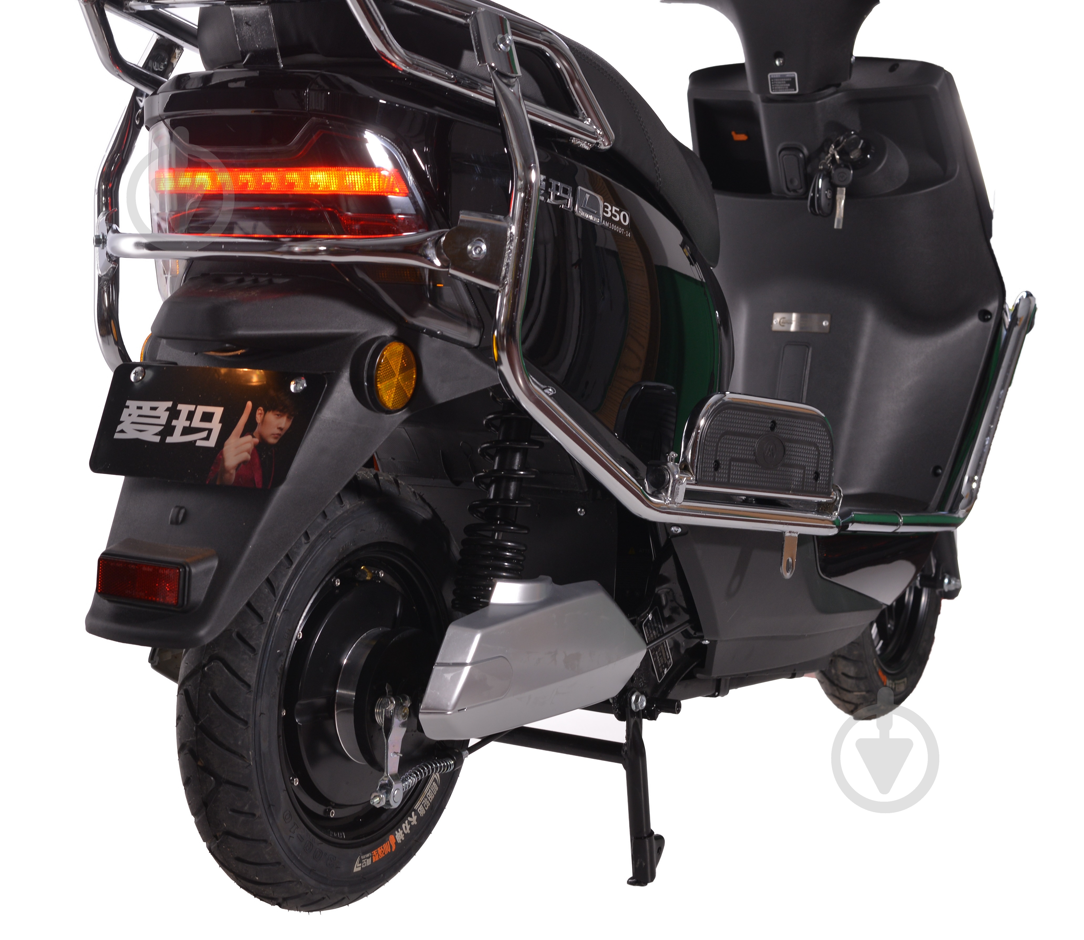 Электроскутер Aima Power Eagle L350 black - фото 10 Электроскутер Aima Power Eagle L350 black - фото 10