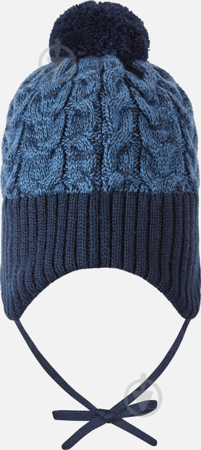 Шапка Reima Paljakka 5300035B-6982 р.50 темно-синий - фото 3
