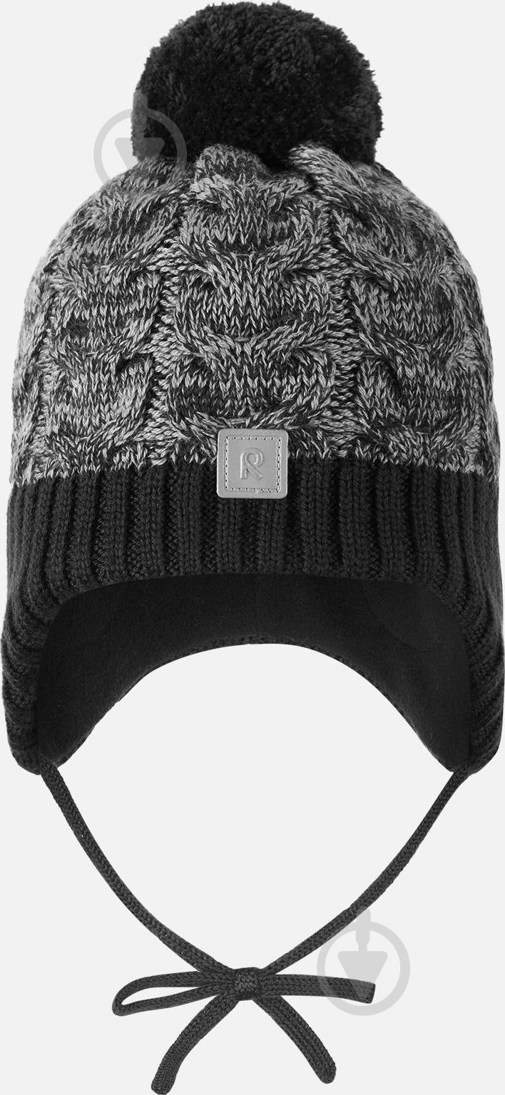 Шапка Reima Paljakka 5300035B-9991 р.48 черный - фото 1 Шапка Reima Paljakka 5300035B-9991 р.48 черный - фото 1