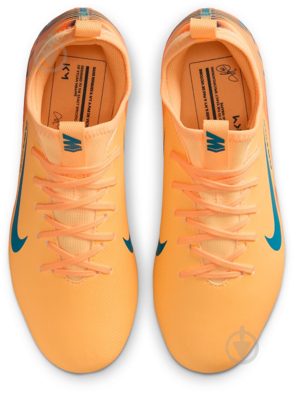 Бутсы Nike Jr. Mercurial Vapor 16 Academy "Kylian Mbappe" FQ8394-801 р.37,5 разноцветный - фото 7 Бутсы Nike Jr. Mercurial Vapor 16 Academy "Kylian Mbappe" FQ8394-801 р.37,5 разноцветный - фото 7