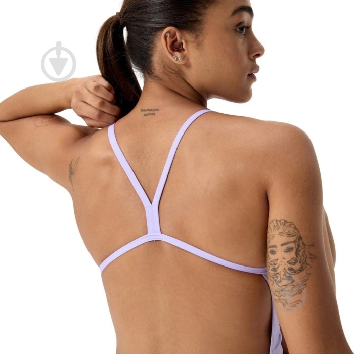 Купальник Speedo SOLID V-BACK 1PC 8-004773002 р.M фиолетовый - фото 10