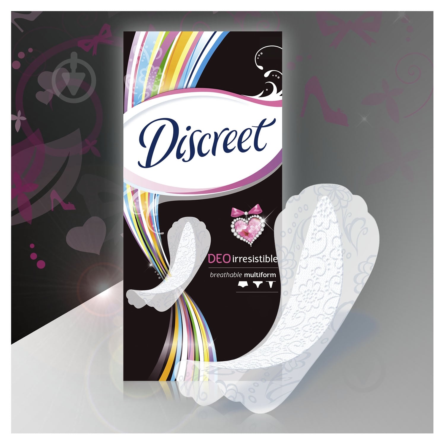 Прокладки ежедневные Discreet Deo Irresistible multiform normal 20 шт. - фото 4
