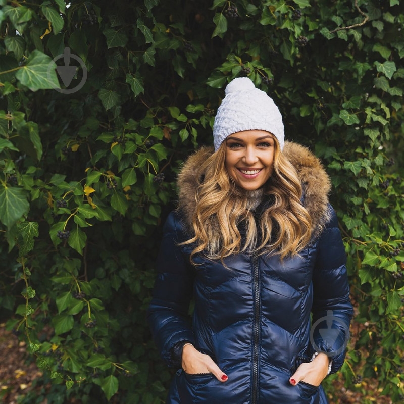 Шапка Cofee Rough Style 3044-6A CO р.one size білий - фото 2