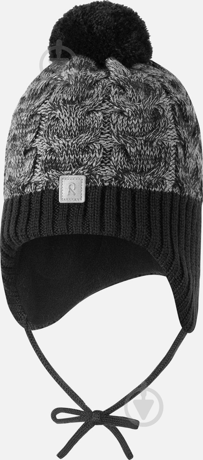 Шапка Reima Paljakka 5300035B-9991 р.50 черный - фото 3