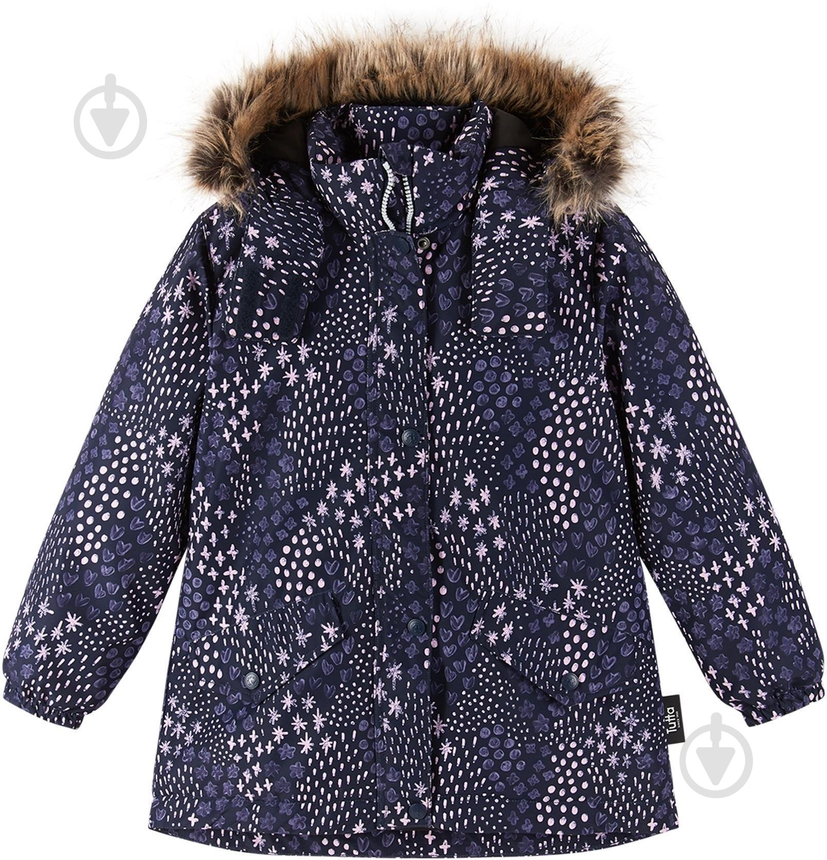 Куртка унисекс Tutta by Reima 6100010A-6964 р.98 темно-синий SELEMA - фото 1