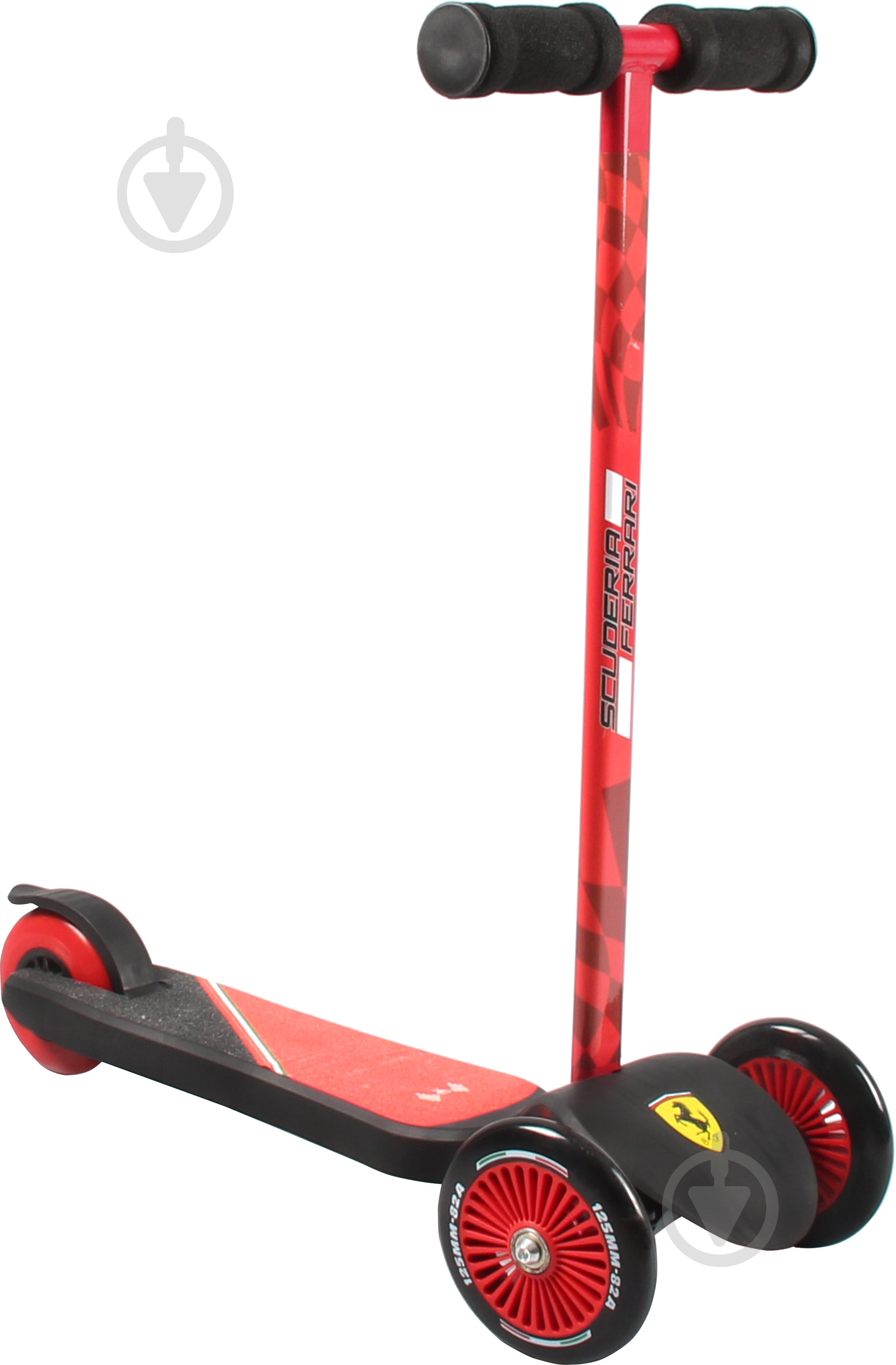 Самокат Ferrari детский черный FXK4 - фото 2