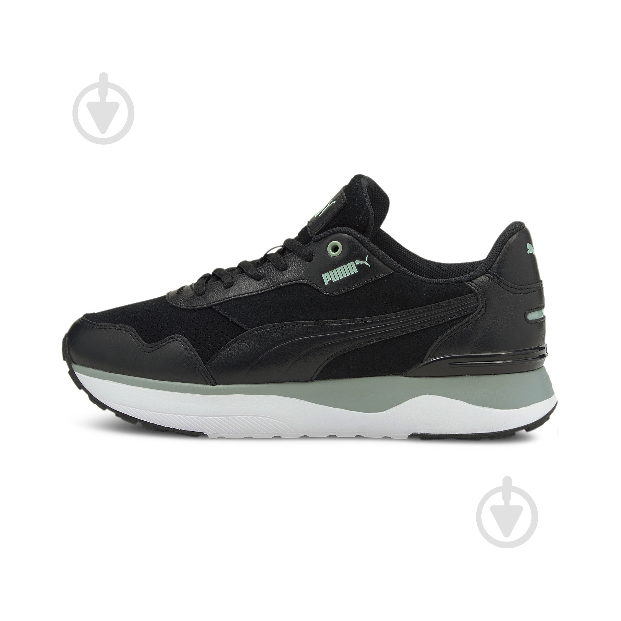 Кросівки жіночі Puma R78 Voyage Premium 38271802 р.38,5 чорні - фото 1