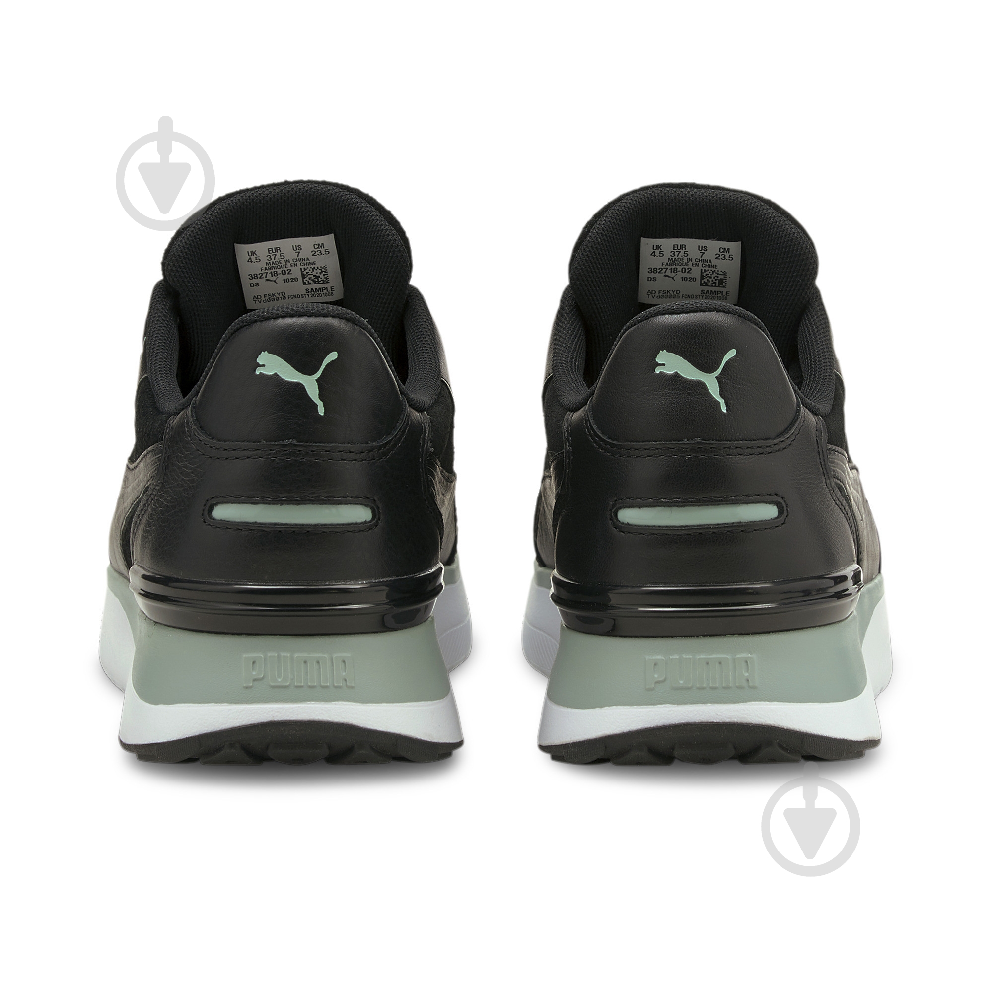 Кросівки жіночі Puma R78 Voyage Premium 38271802 р.38,5 чорні - фото 3