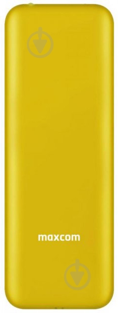 Мобильный телефон Maxcom MM111 yellow - фото 2