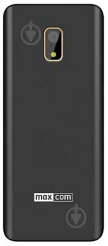 Мобильный телефон Maxcom MM236 black/gold - фото 2