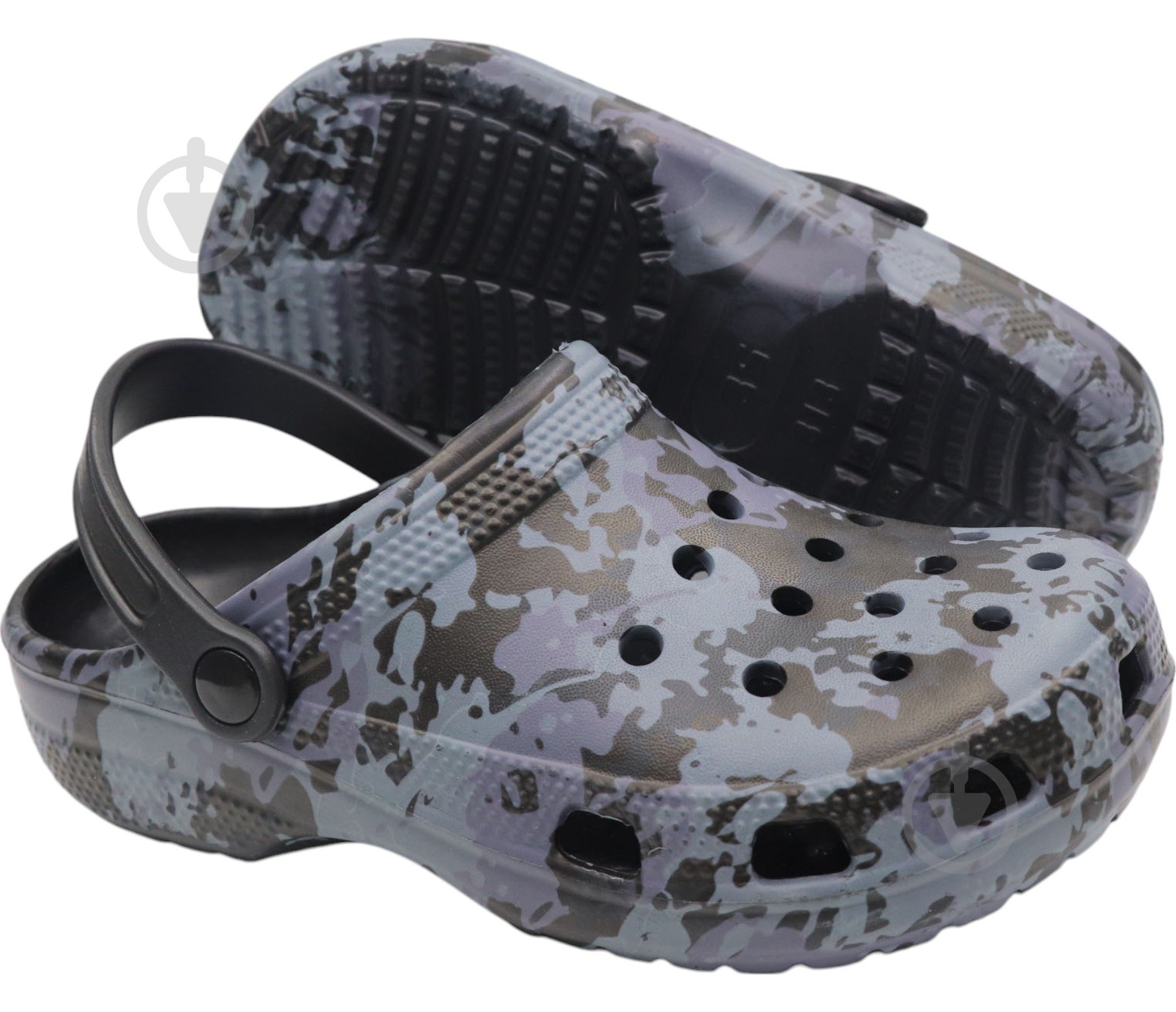 Сабо для мальчиков HW р.32 черный (BO20) - фото 4 Сабо для мальчиков HW р.32 черный (BO20) - фото 4