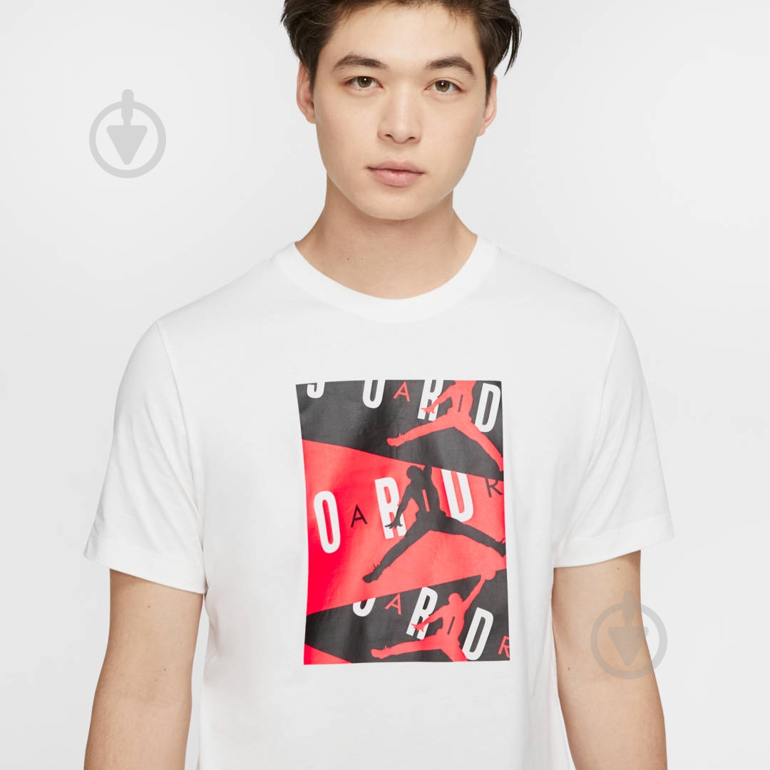 Футболка Jordan M J JORDAN AIR SS CREW CD5628-100 р.S белый - фото 5 Футболка Jordan M J JORDAN AIR SS CREW CD5628-100 р.S белый - фото 5