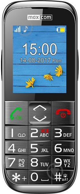 Мобильный телефон Maxcom MM720 black MM720 Black - фото 1 Мобильный телефон Maxcom MM720 black MM720 Black - фото 1