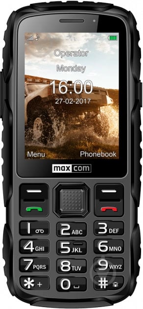 Мобильный телефон Maxcom MM920 black - фото 1