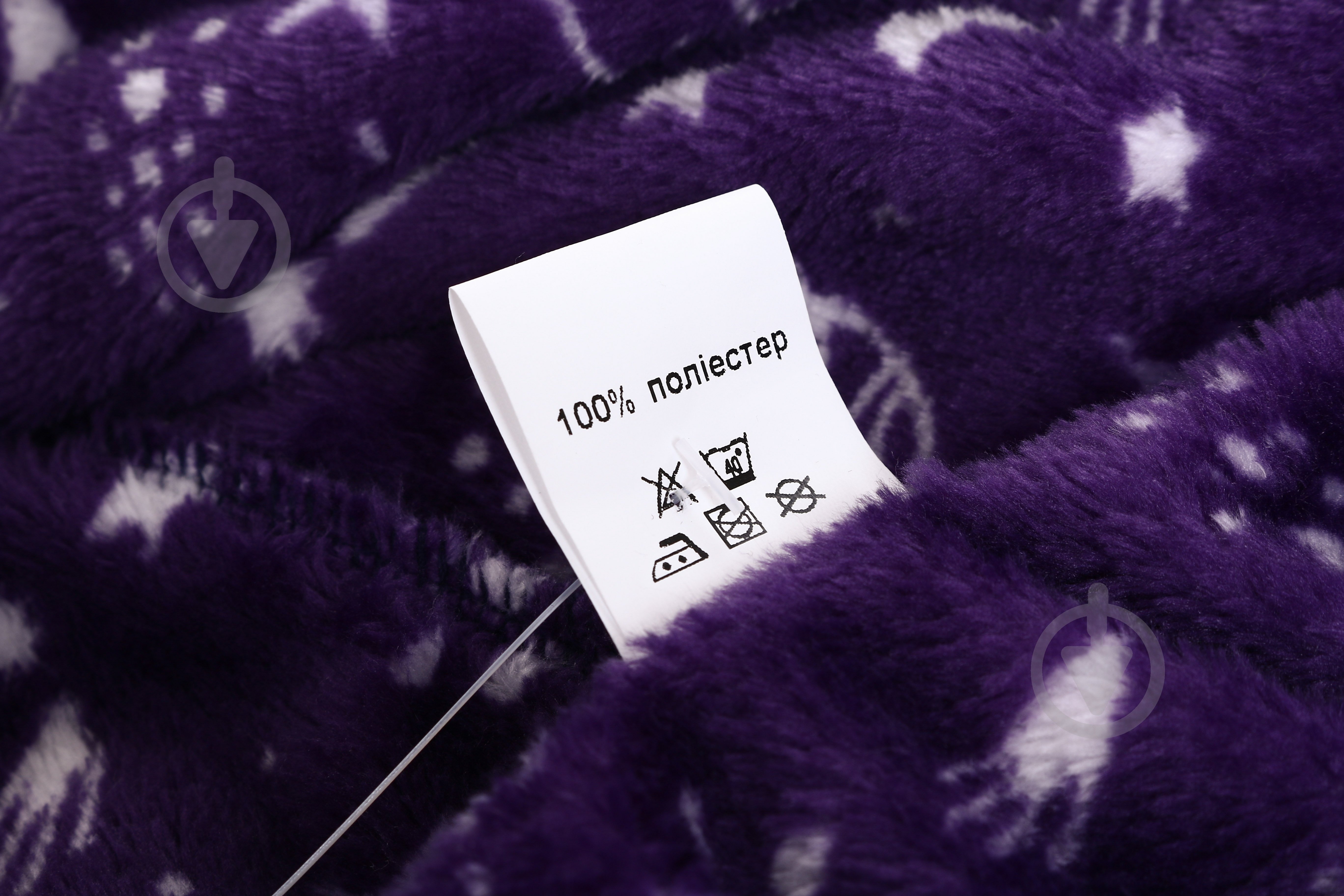 Халат для мальчиков HW Космос р.164-170 темно-синий с белым 0341 - фото 6