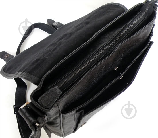 Сумка-мессенджер мужская Tiding Bag 6046 черный - фото 4 Сумка-мессенджер мужская Tiding Bag 6046 черный - фото 4