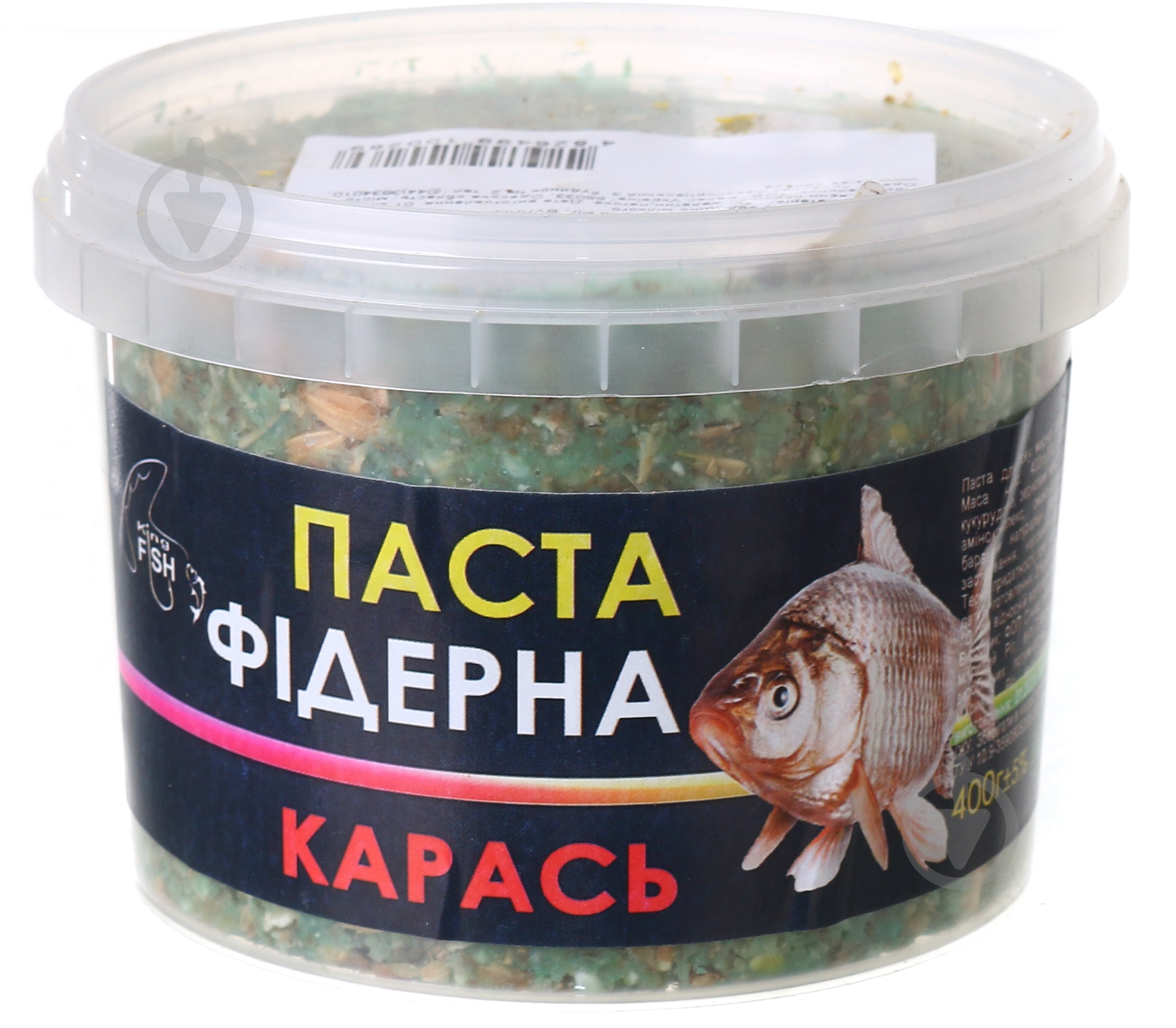 Паста King Fish 400 г карась фидерная - фото 1 Паста King Fish 400 г карась фидерная - фото 1