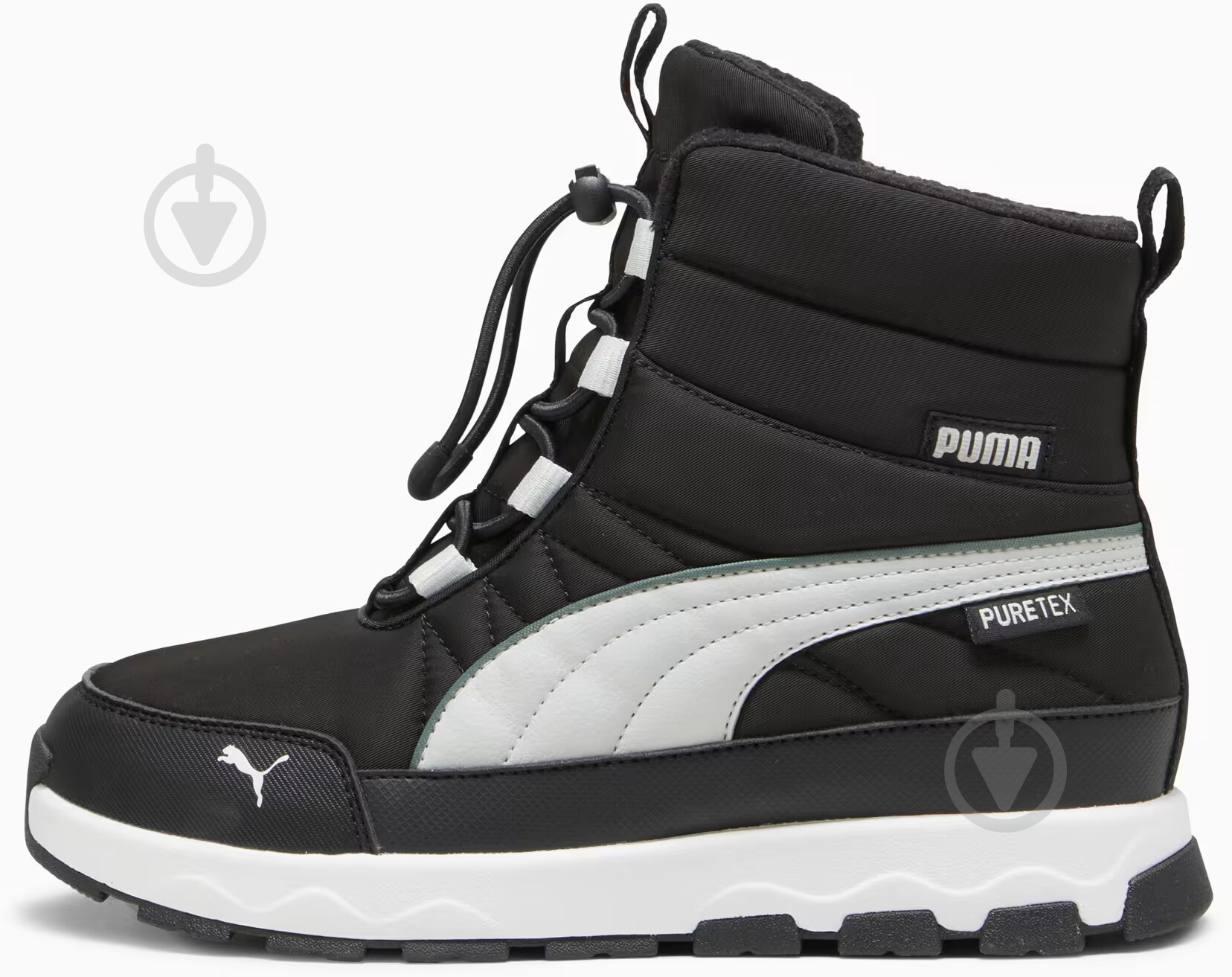 Черевики Puma Puma Evolve Boot Puretex Jr 39264702 р.37 чорний - фото 1