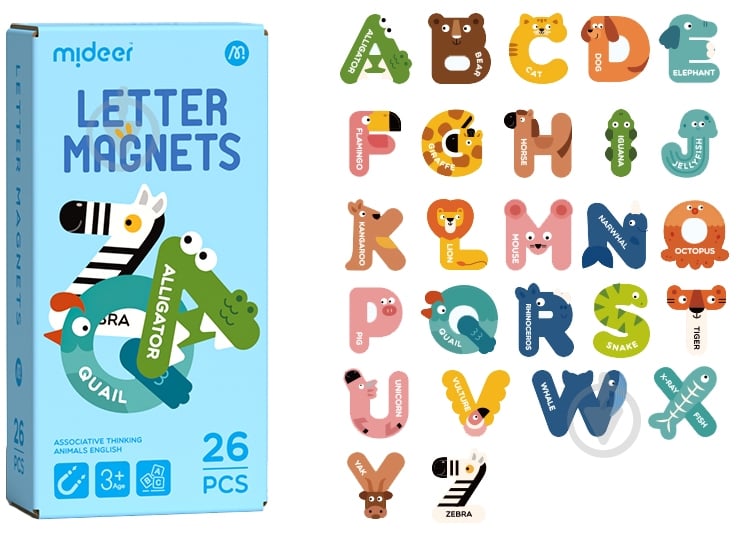 Цифры на магнитах Mideer MD2064 - фото 1