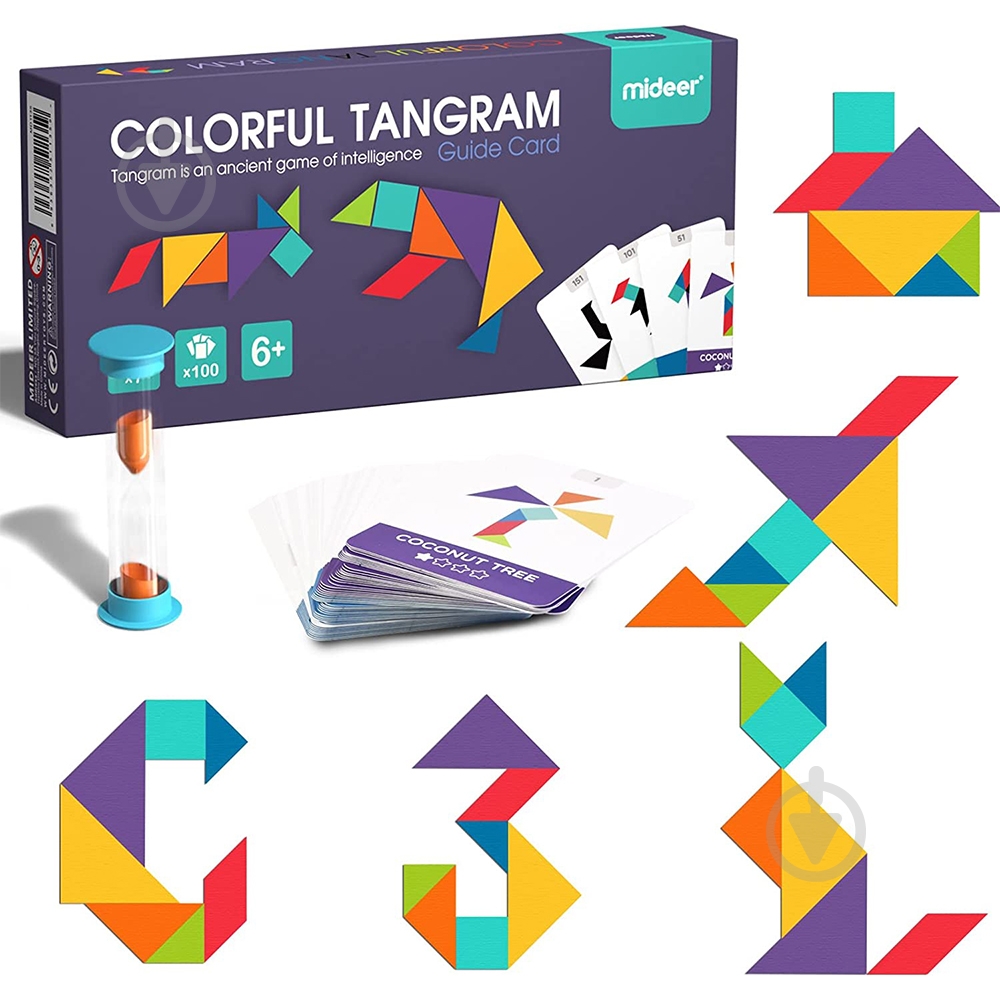 Игра настольная Mideer Танграм MD1135 - фото 1