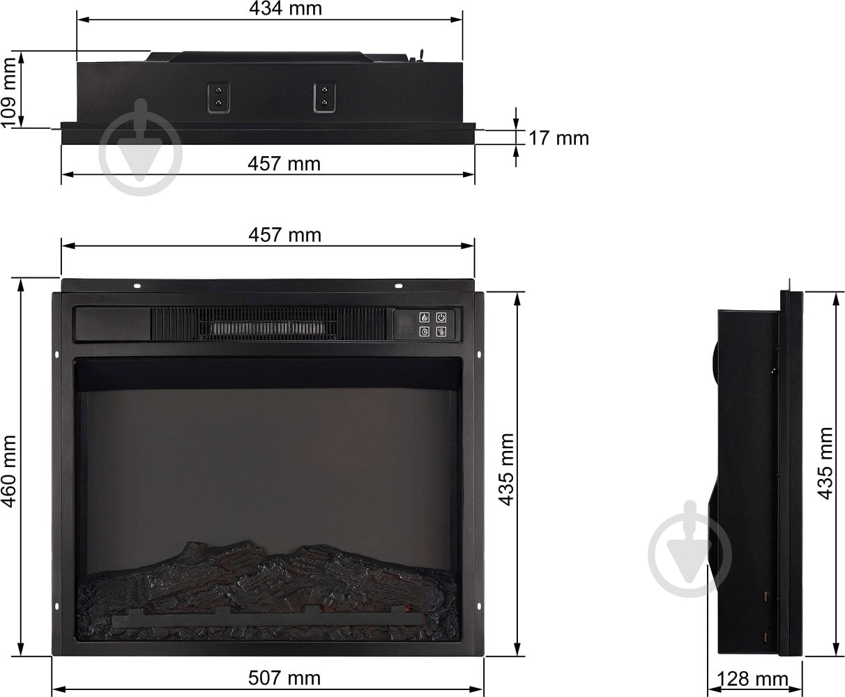Камин электрический ArtiFlame АF18 - фото 4