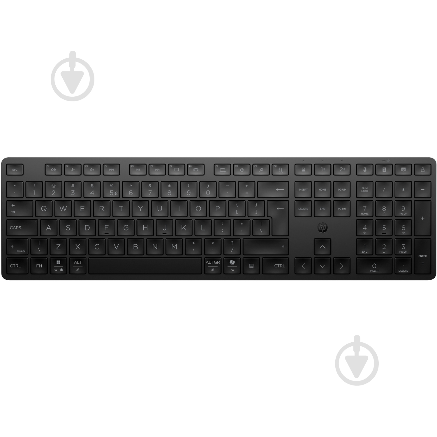 Клавіатура бездротова HP Multi-Device Dual-Mode 490K (BD5F4AA) black - фото 1 Клавіатура бездротова HP Multi-Device Dual-Mode 490K (BD5F4AA) black - фото 1