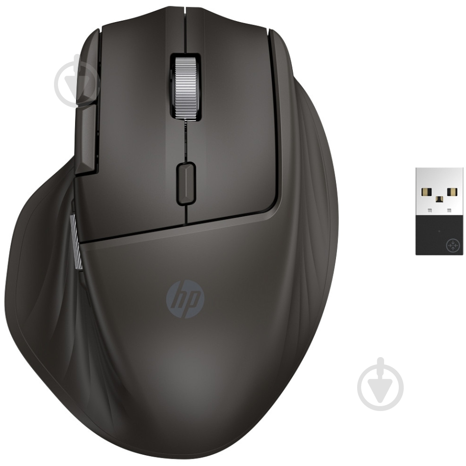 Мышь HP 780M Ultra-Fast-Scroll 6000 dpi black (B8YX3AA) - фото 7