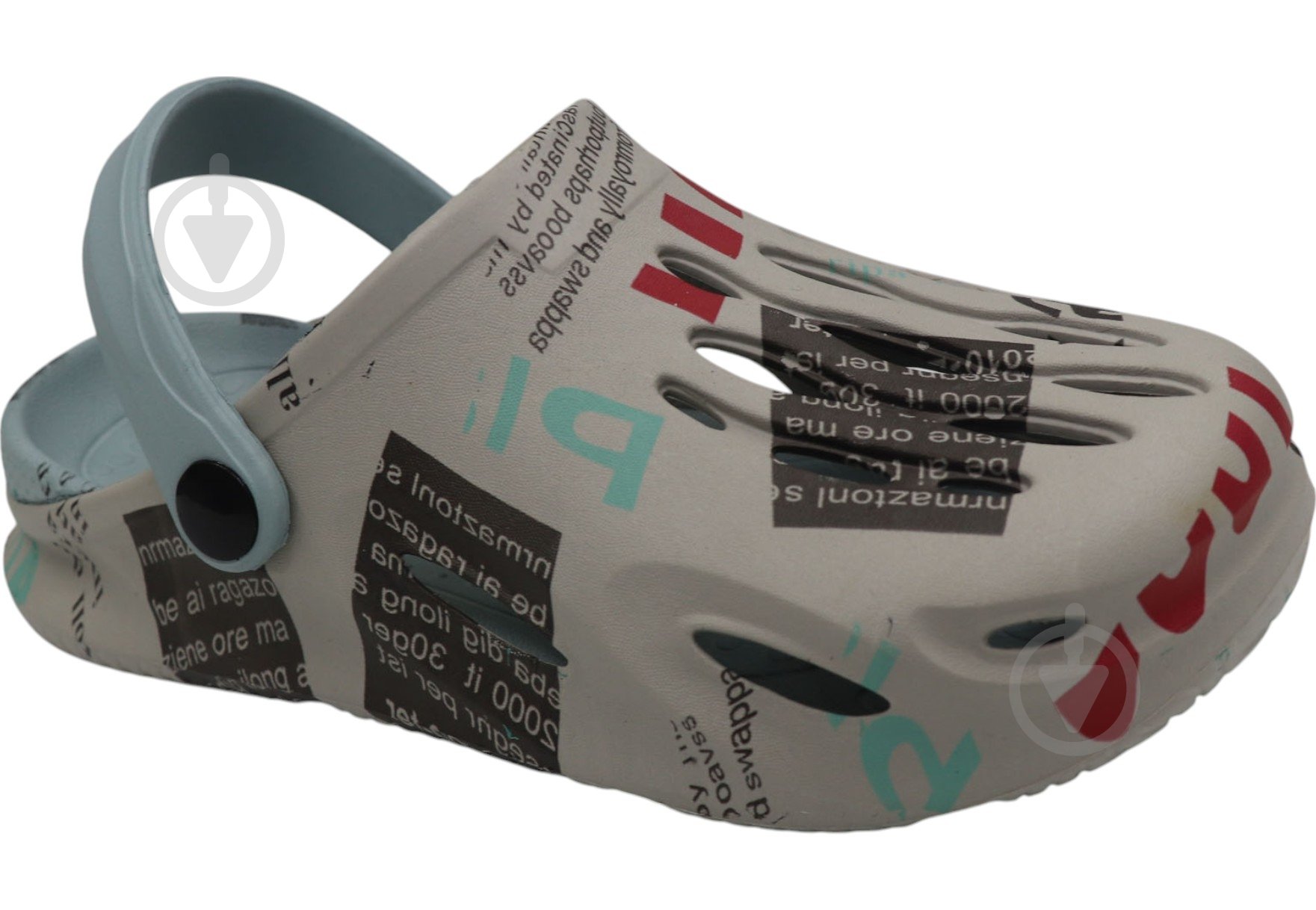 Сабо для хлопчиків HW р.40 сірий (HS-2437) - фото 1