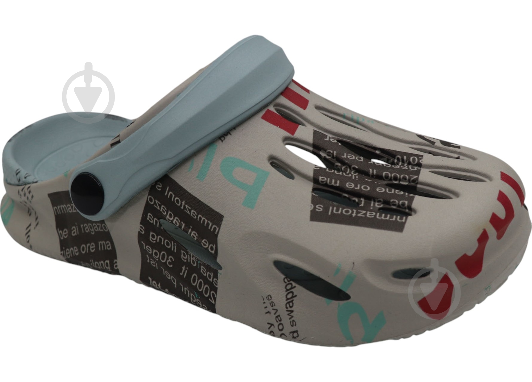 Сабо для хлопчиків HW р.40 сірий (HS-2437) - фото 3