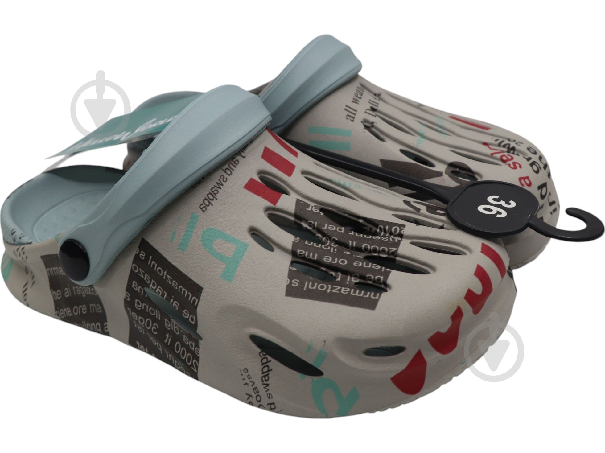 Сабо для хлопчиків HW р.40 сірий (HS-2437) - фото 5