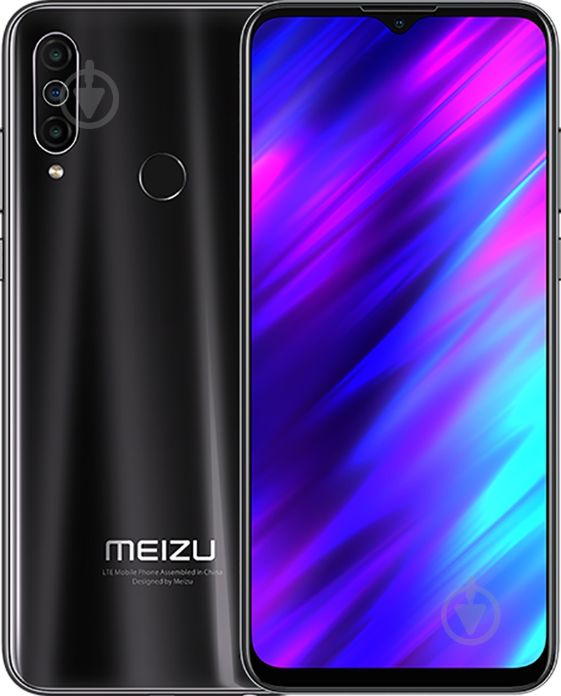 Смартфон Meizu M10 3/32GB black - фото 1 Смартфон Meizu M10 3/32GB black - фото 1