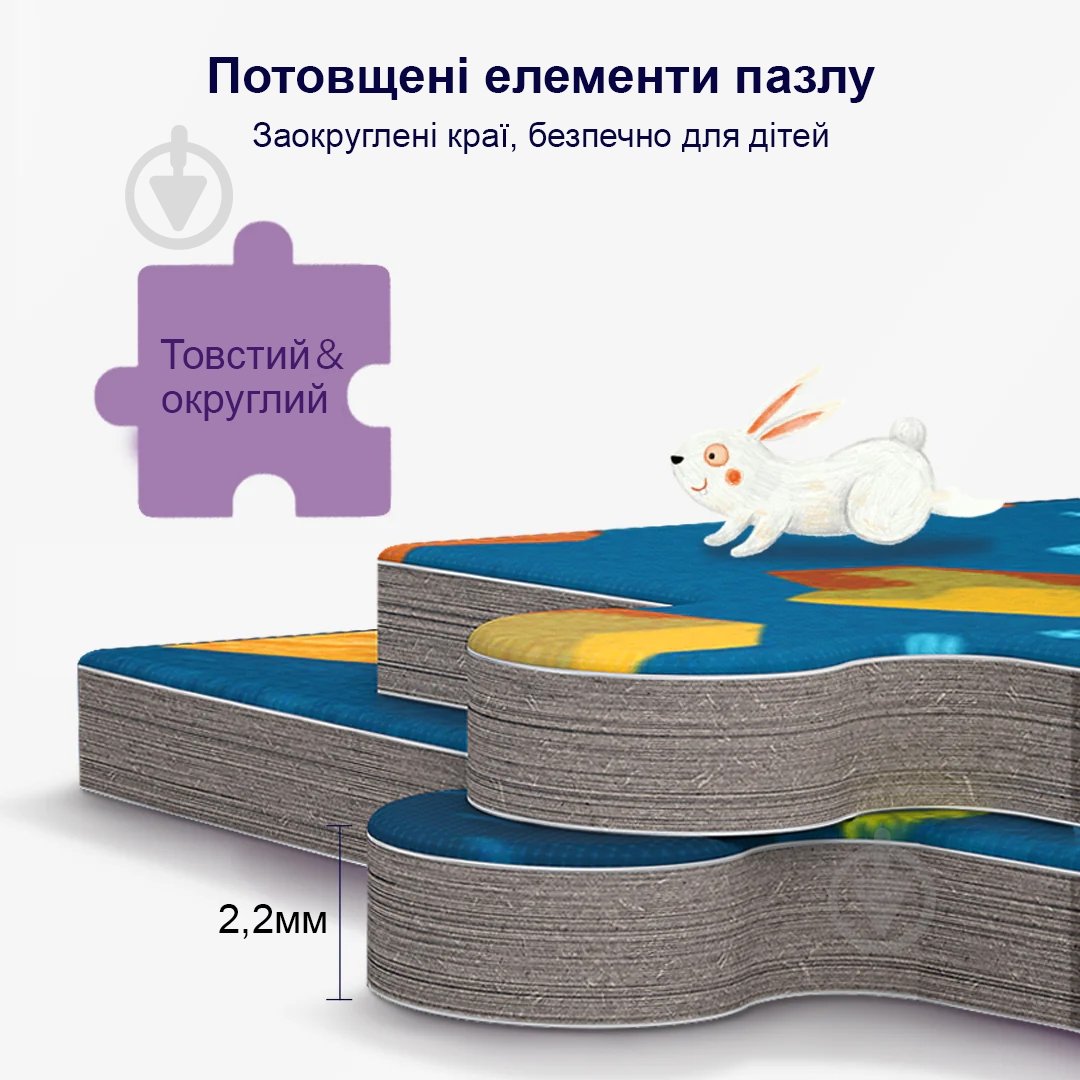 Пазл Mideer круглый Космическое путешествие CT7015 - фото 3