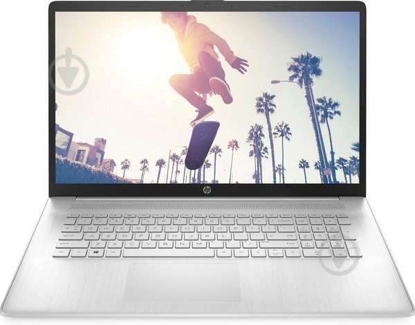 Ноутбук HP 17-cp0018ua 17,3 (423M2EA) silver - фото 1