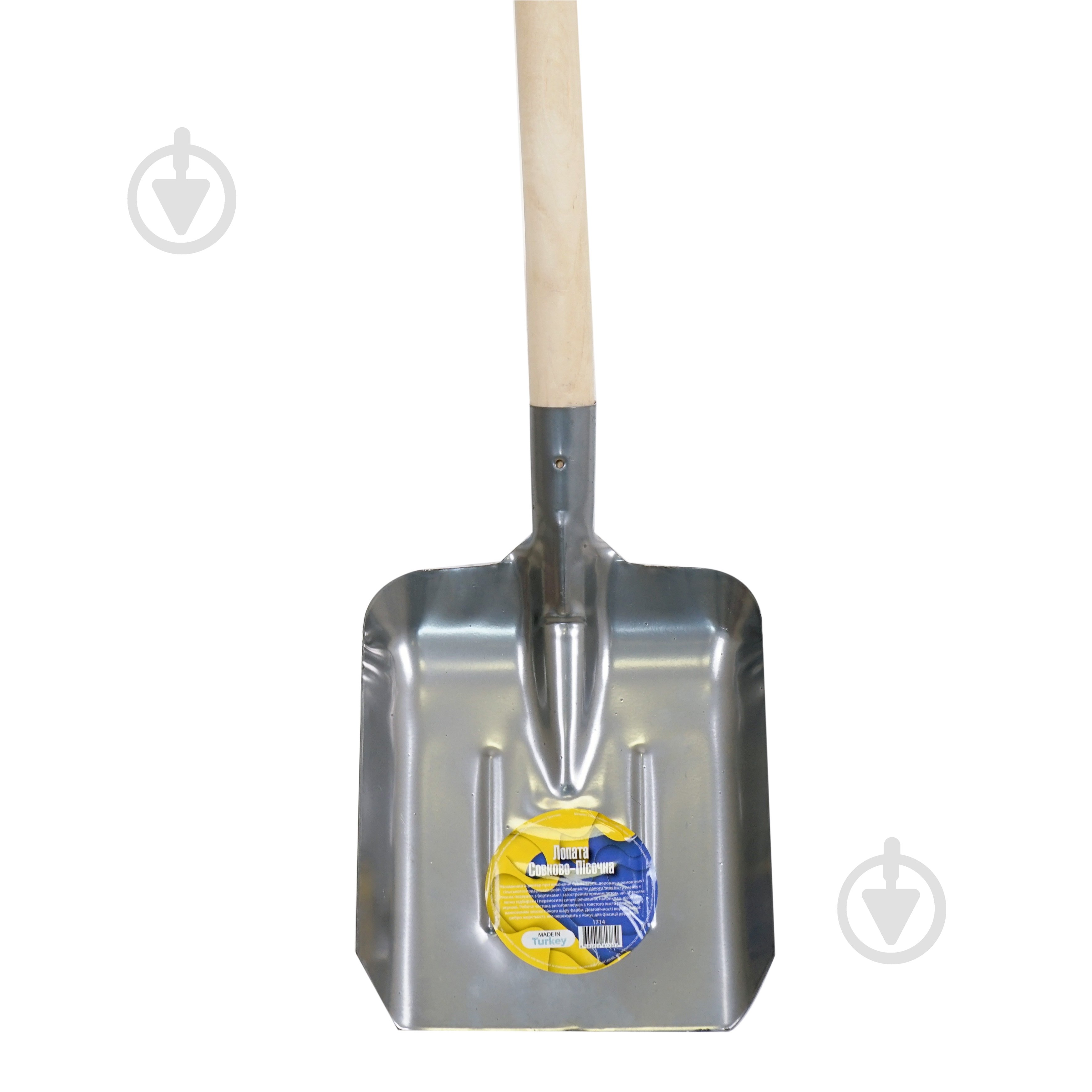 Лопата совковая песочная с черенком - фото 2