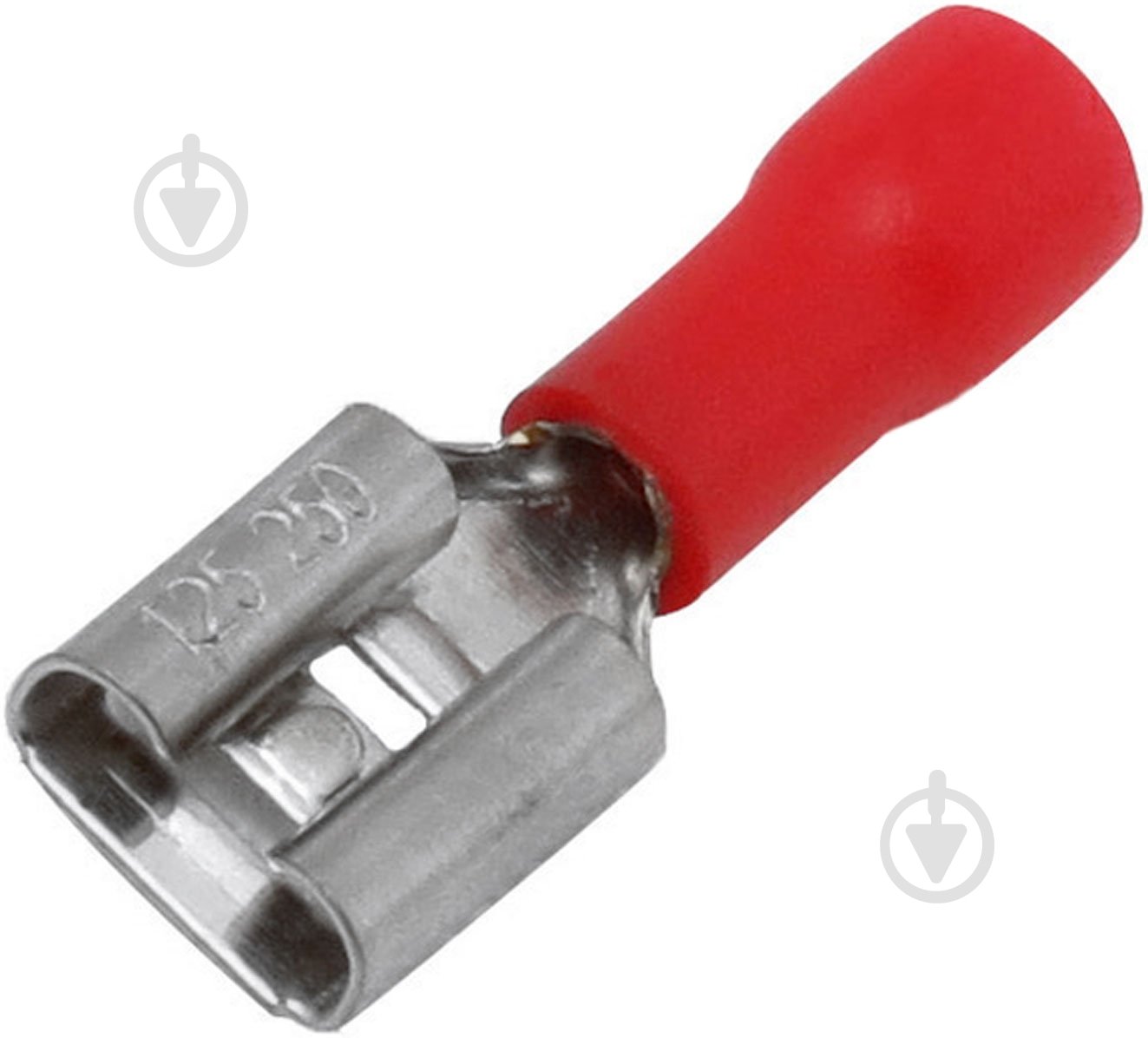 Разъем плоский изолированный (штек. + гн.) EMT 0,5-1,5 мм 10А 10 шт. красный - фото 3 Разъем плоский изолированный (штек. + гн.) EMT 0,5-1,5 мм 10А 10 шт. красный - фото 3