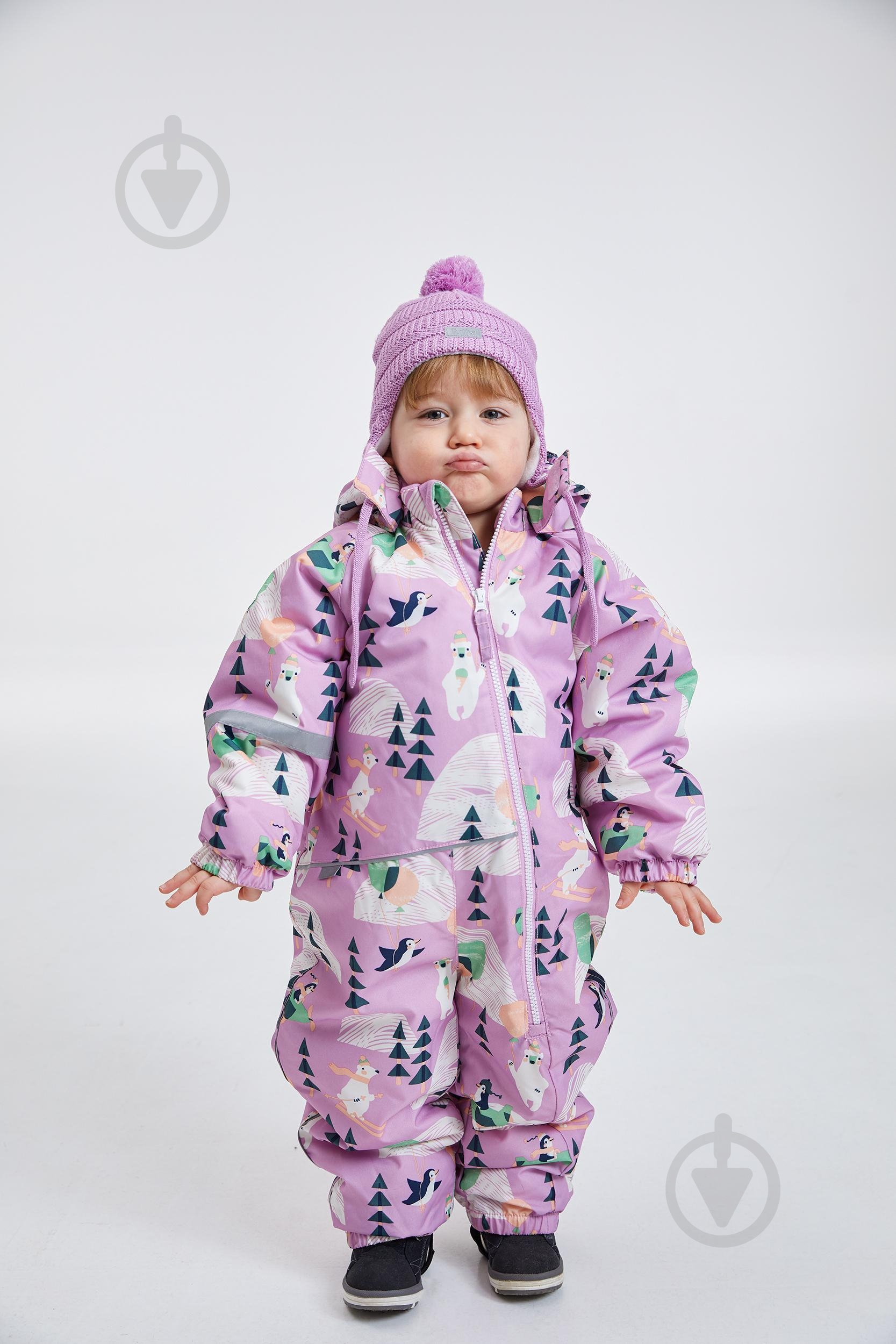 Шапка Tutta by Reima 6300004A-4200 р.38/40 HANSU сиреневый - фото 4