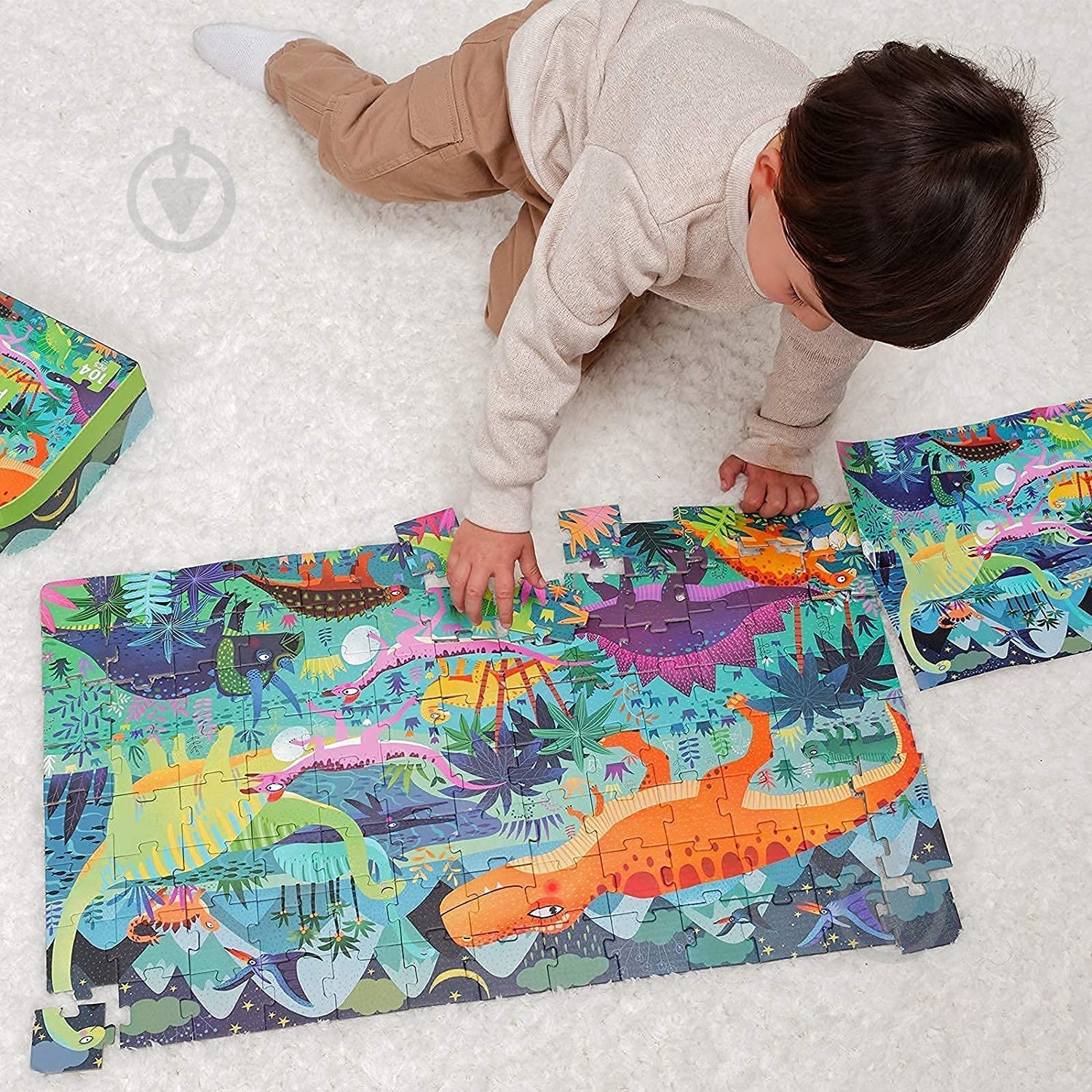 Пазл Mideer в кейсе Динозавры MD3026 - фото 7