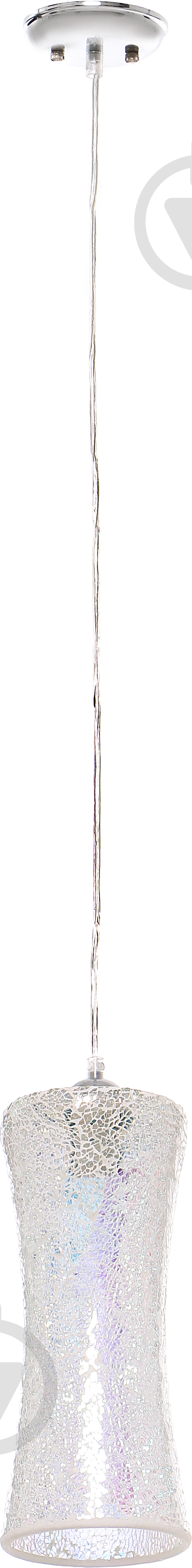 Подвес Victoria Lighting 1x60 Вт E27 перламутровый B90010-1 - фото 2