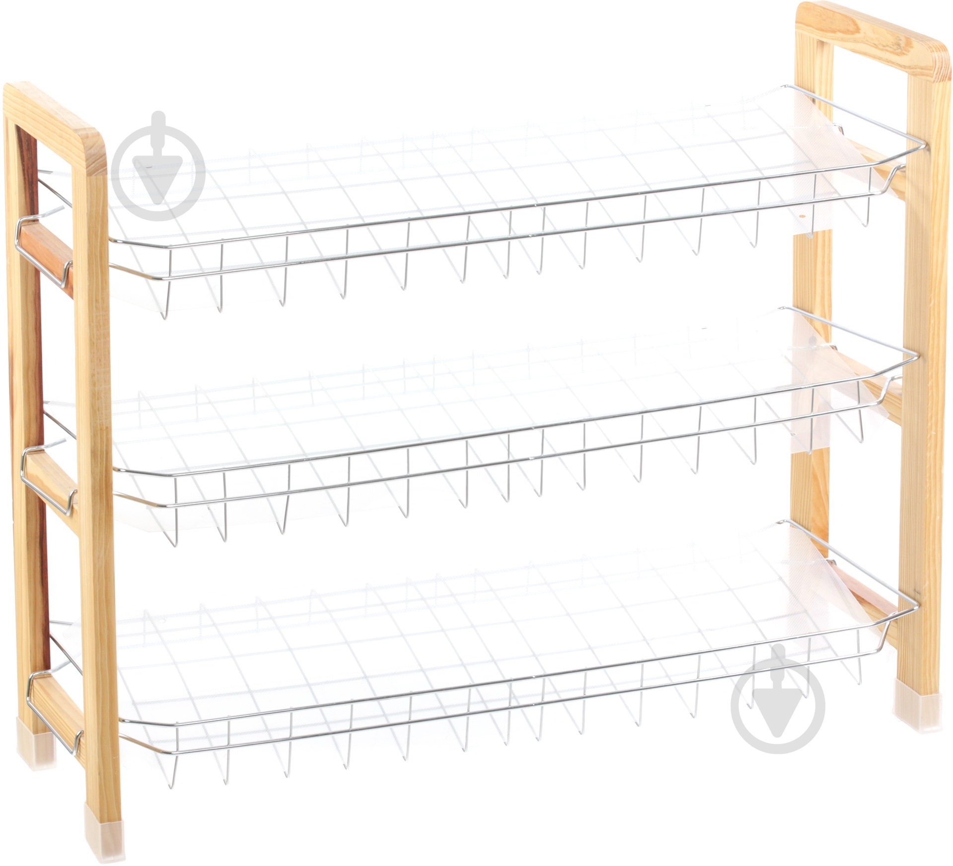 Подставка для обуви Lemax 265x732x600 мм хром (YJ-G2200) - фото 1