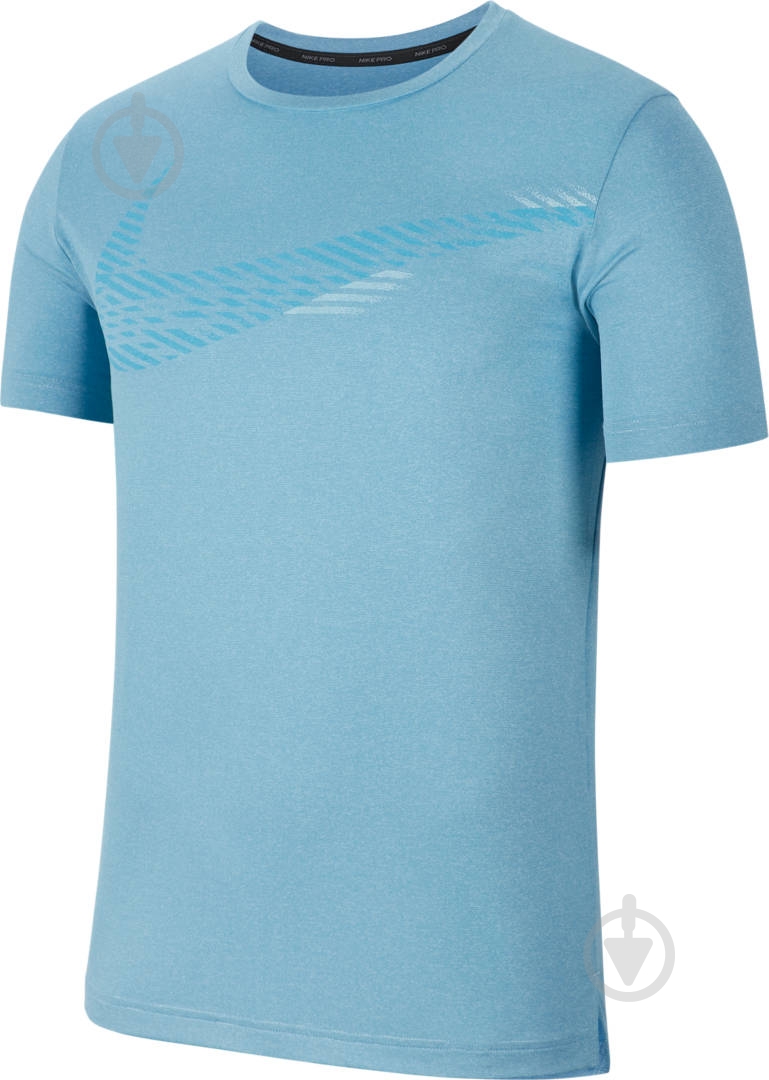 ᐉ Футболка Nike M NK TOP SS HPR DRY GX CJ4615-446 р.2XL голубой
