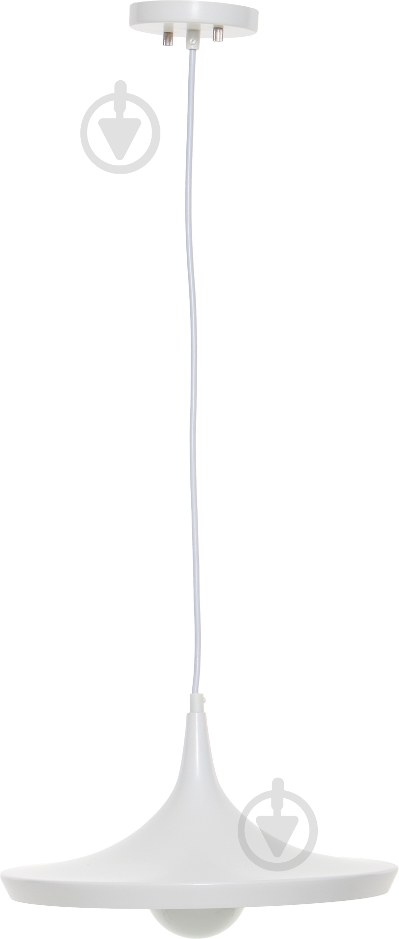 Подвес Victoria Lighting 1x60 Вт E27 белый Venice-1/SP1 - фото 2