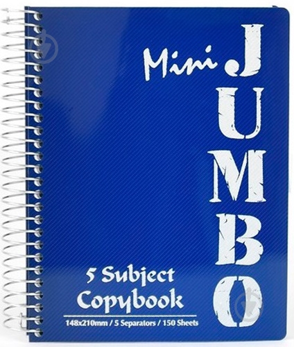 Блокнот Jumbo A4 120 аркушів синій 983295 Mintra - фото 1
