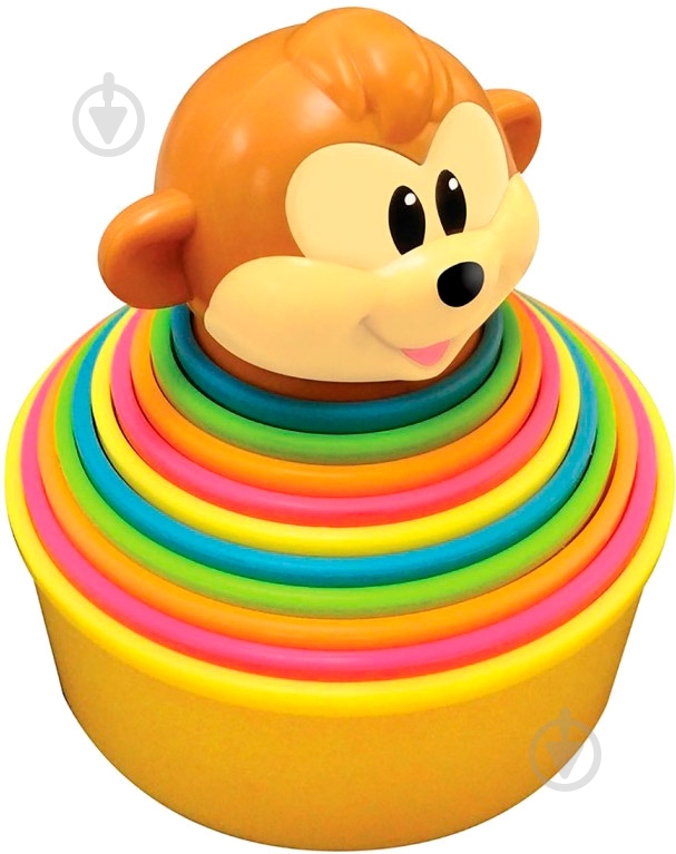 Игровой набор Kiddieland Пирамидка обезьянки - фото 2