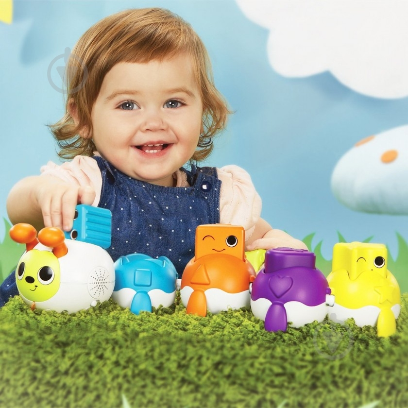 Сортер-каталка Little Tikes Музыкальная гусеница - фото 5 Сортер-каталка Little Tikes Музыкальная гусеница - фото 5