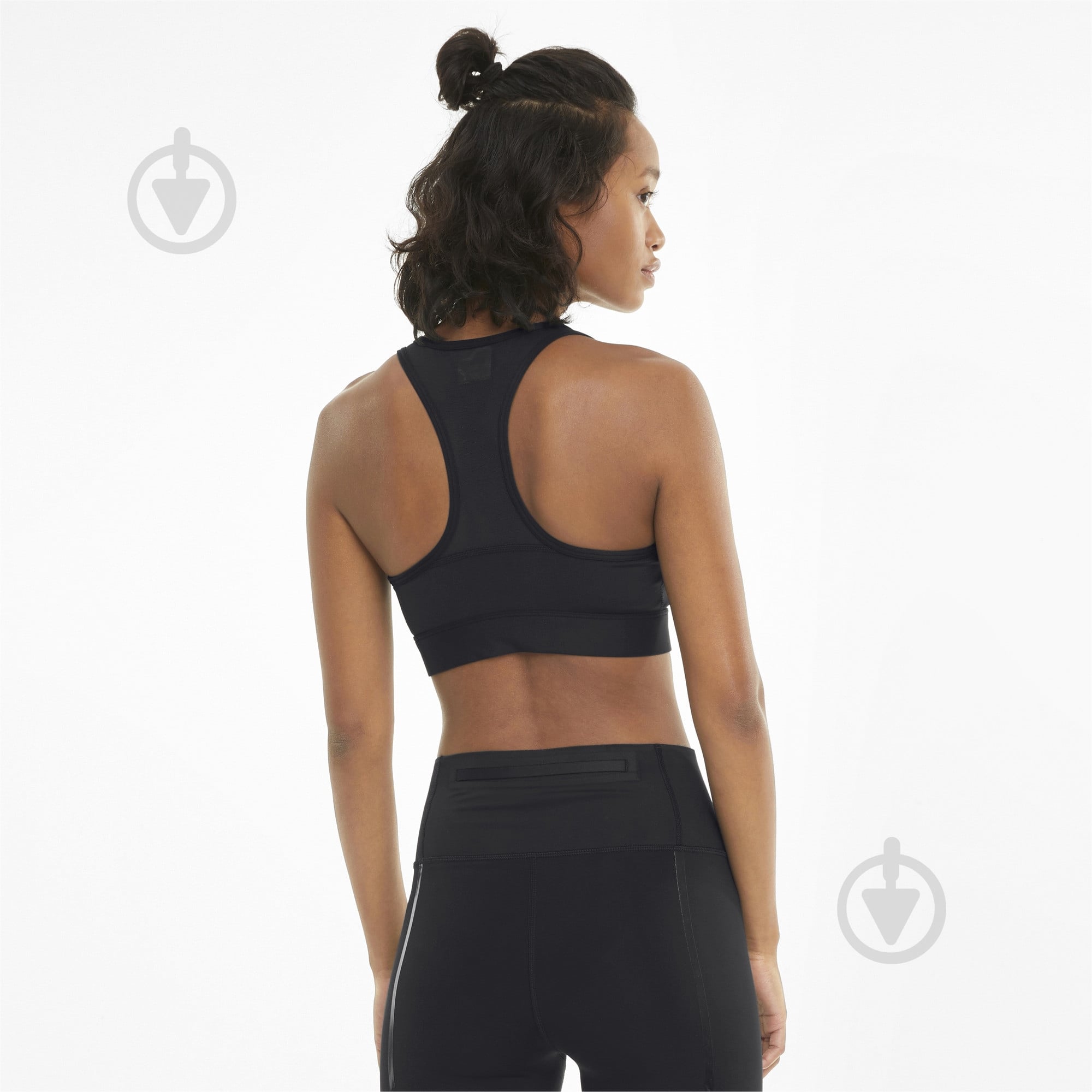 Бра Puma High Impact Front Zip Bra 52029501 р.L черный - фото 4