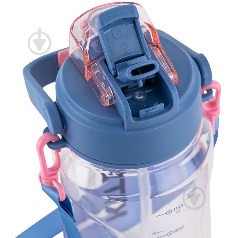 Пляшка для води KITE K24-1202-2 1,5 л рожева - фото 3